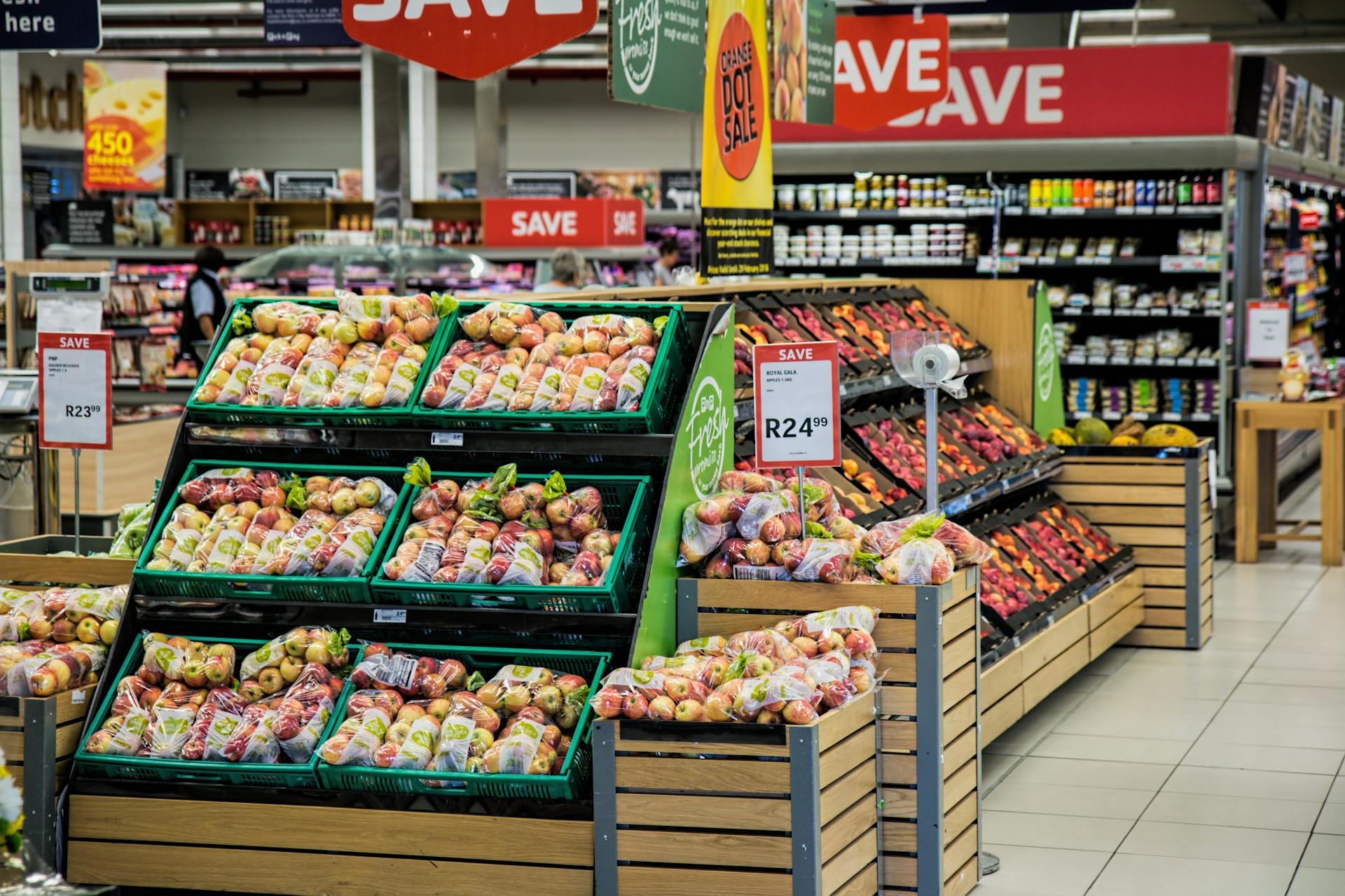 Queda no preço dos alimentos no Brasil