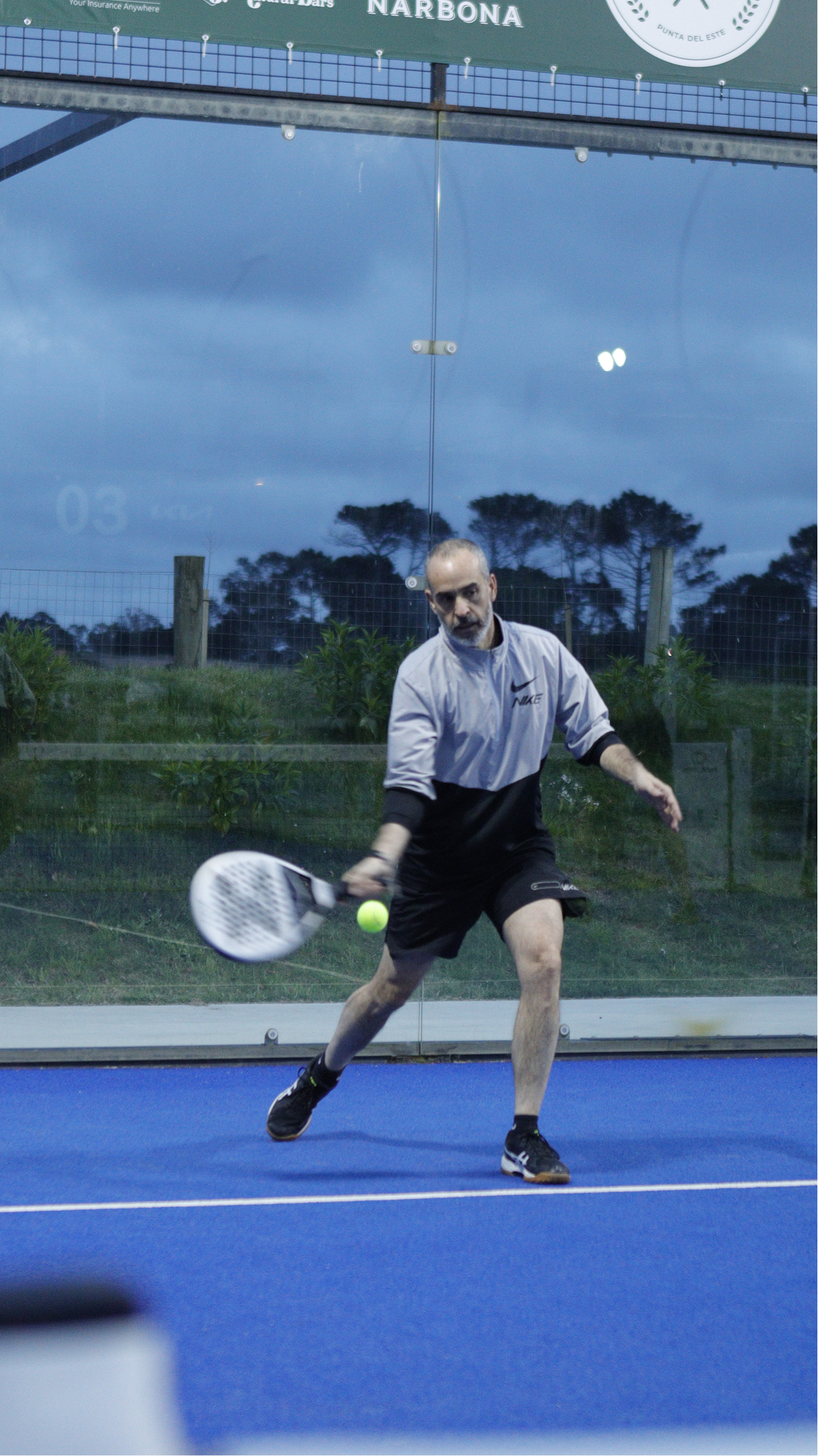 Partida de padel no Ável Cup